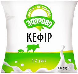 Кефір 1% Плівка 400 г